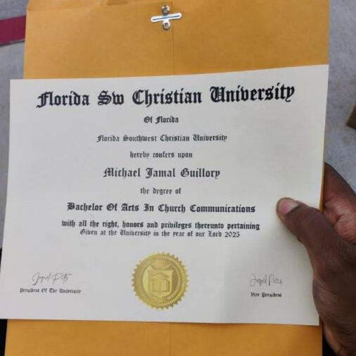 Bachelor of Arts In Church Communications